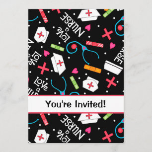 Invitation Célébration du diplôme de l'école de soins infirmi