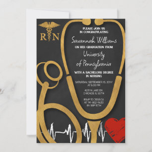 Invitation Célébration du diplôme en soins infirmiers de la R