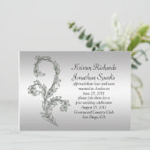 Invitation Célébration du Mariage de la Poste avec des tourbi (Debout devant)