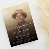 Invitation Célébration du mémorial funéraire espagnol moderne