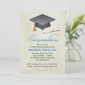 Invitation Célébration du Mortier et du Diplôme (Debout devant)