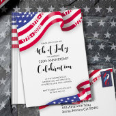 Invitation Célébration du semiquincentenaire du 4 juillet