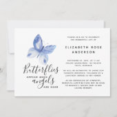 Invitation Célébration du service commémoratif des papillons  (Devant)