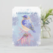 Invitation Célébration du souvenir commémoratif de la vie de  (Debout devant)