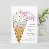 Invitation Célébration d'un événement de glace Éditable Socié (Debout devant)