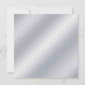 Invitation Célébration élégante de l'anniversaire de mariage  (Dos)