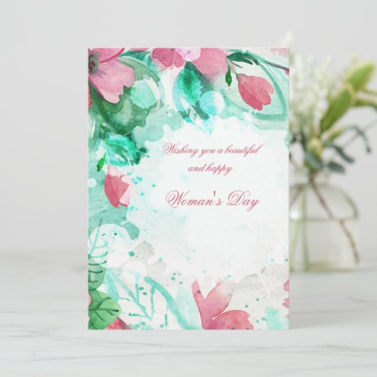 Invitation Célébration florale (Debout devant)