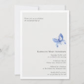 Invitation Célébration funéraire de la vie (Devant)