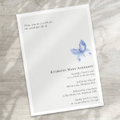 Invitation Célébration funéraire de la vie