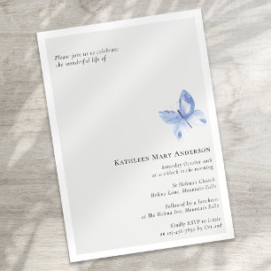 Invitation Célébration funéraire de la vie