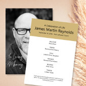 Invitation Célébration imprimable de la vie Photo complète