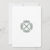 Invitation Célébration Mariage (Dos)