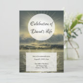 Invitation Célébration mémorielle ou religieuse du lever du s (Debout devant)