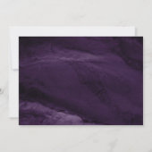 Invitation Célébration Moderne De La Vie Funéraire Marbre Vio (Dos)