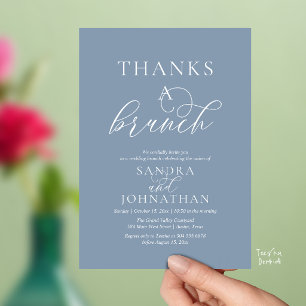 Invitation Célébration moderne de weekend de mariage pour un 