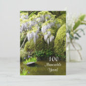 Invitation Célébration-Nature mémorable de 100 (Debout devant)