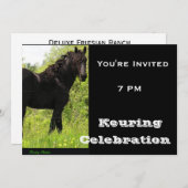 Invitation Célébration no 2 (Devant / Derrière)