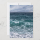 Invitation Celebration of Life Invite Ocean Sea Beach (Dos)