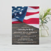 Invitation Célébration Patriotique Vétérinaire De La Vie (Debout devant)