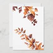 Invitation Célébration Pour Les Enfants Mets Citrouille (Dos)