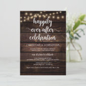 Invitation Célébration pour toujours heureuse, Élitement rust (Debout devant)