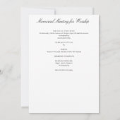 Invitation Celebration Program (Dos)