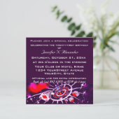 Invitation Célébration spéciale d'anniversaire (Debout devant)