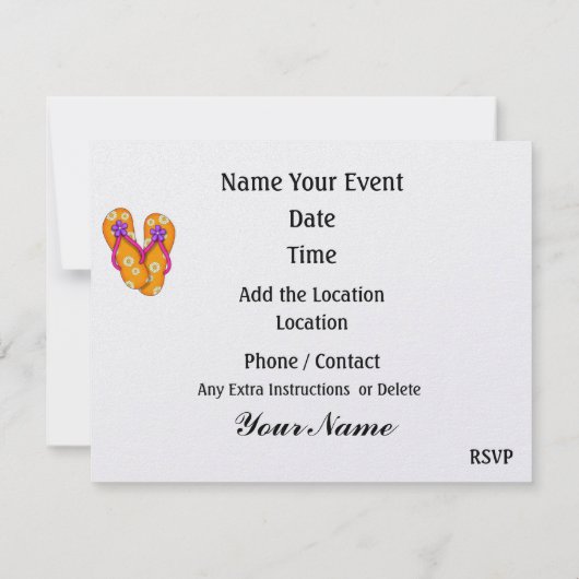 Invitation Célébration - SRF (Dos)