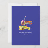 Invitation Célébrations d'hiver dans la neige, avec Kittens (Dos)