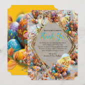 Invitation Célébrations du dimanche de Pâques (Devant / Derrière)