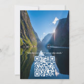 Invitation Célébrations norvégiennes (Dos)