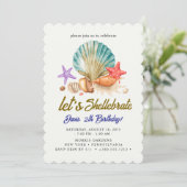 Invitation Célébrer Anniversaire (Debout devant)