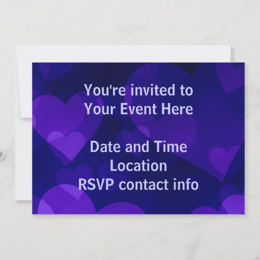 Invitation Célébrer la diversité (Dos)