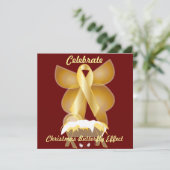 Invitation Célébrer la Personnaliser-effet sur le papillon de (Debout devant)