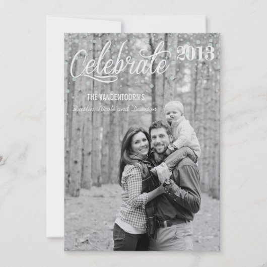 Invitation Célébrer La Saison (Devant)