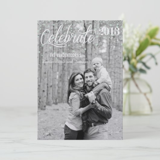 Invitation Célébrer La Saison (Debout devant)