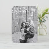 Invitation Célébrer La Saison (Debout devant)