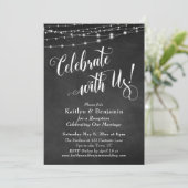 Invitation Célébrez avec (Debout devant)