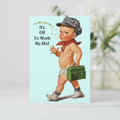 Invitation Célébrez avec l'invitation de la fête de retraite (Debout devant)