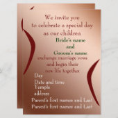 Invitation Célébrez avec nous (Devant / Derrière)