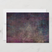 Invitation Célébrez avec Nous Écriture Multicolore Grunge (Dos)