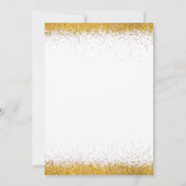 Invitation Célébrez avec nous le Mariage du réveillon du Nouv (Dos)