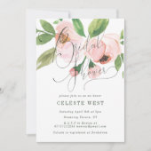 INVITATION CÉLÉBREZ LA FÊTE DE LA MARIÉE (Devant)