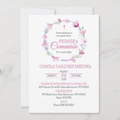 Invitation Célébrez la première sainte communion de votre fil (Devant)