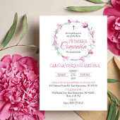 Invitation Célébrez la première sainte communion de votre fil