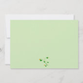 Invitation Célébrez la Saint Patrick avec nous!" Invita (Dos)
