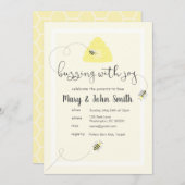 Invitation Célébrez les Parents-à-Bee (Devant / Derrière)