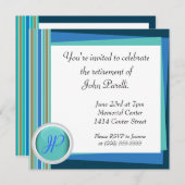 Invitation Célébrez une retraite (Devant / Derrière)