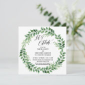 Invitation Célébrons la Couronne de Verdure Réception uniquem (Debout devant)