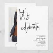 Invitation Célébrons la police moderne noire (Devant / Derrière)